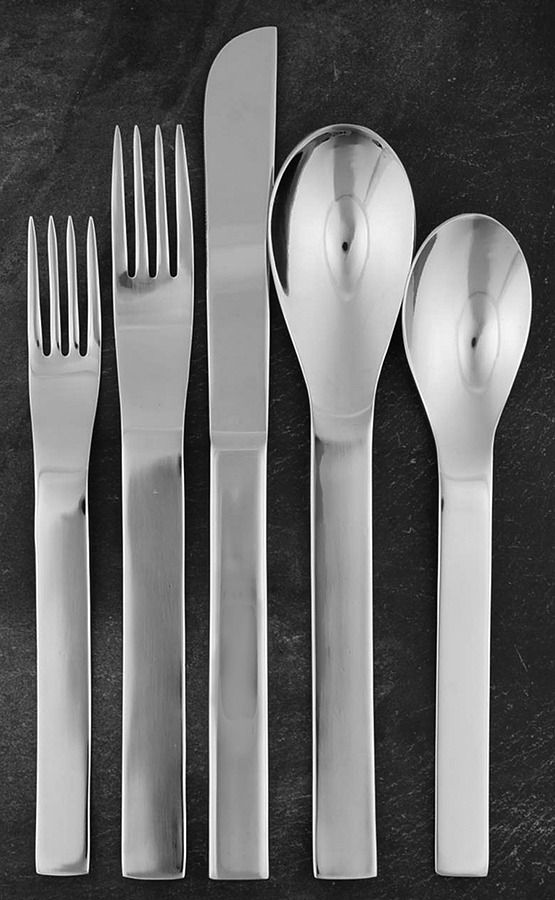 Aria (Stainless) 5 Piece Place Setting by Sasaki-1