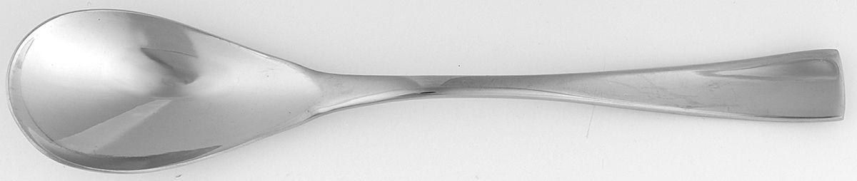 Equinox (Stainless) Place/Oval Soup Spoon by Sasaki-1