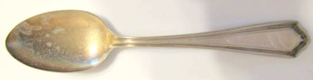 S1O2 (Silverplate) Teaspoon by Stearns Co.-1