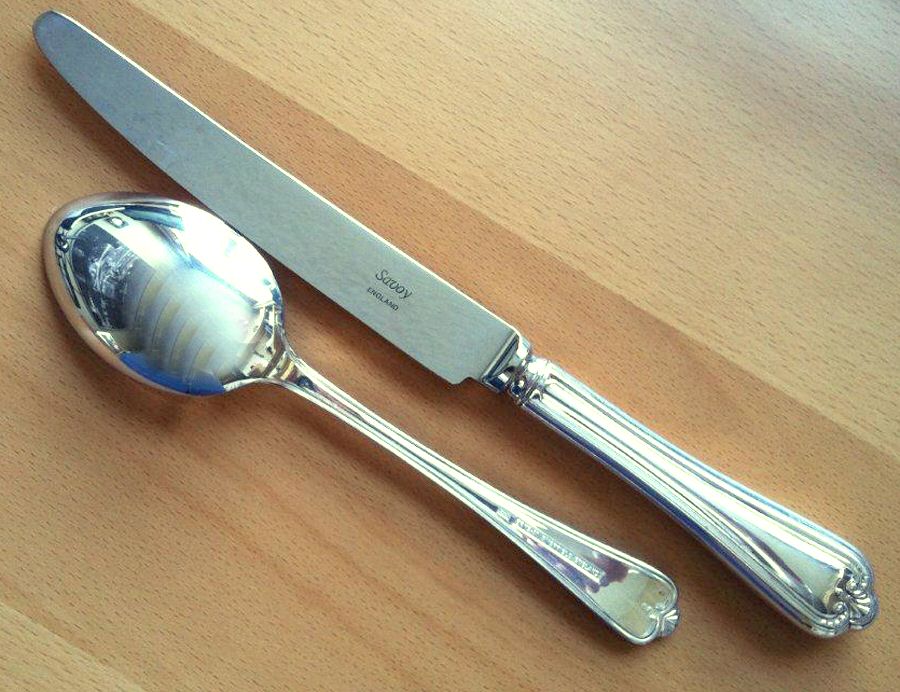 Townsend (Silverplate) Teaspoon by Savoy Silver-1