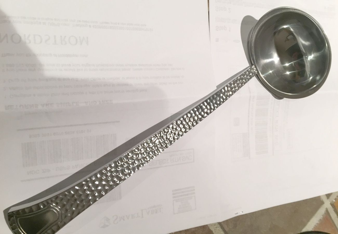 Conroy (Stainless) Solid Soup Ladle by Southern Living-1