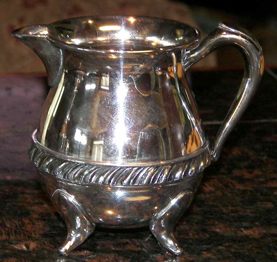 3877 (Silverplate, Hollowware) Creamer by Sheets-Rockford-1