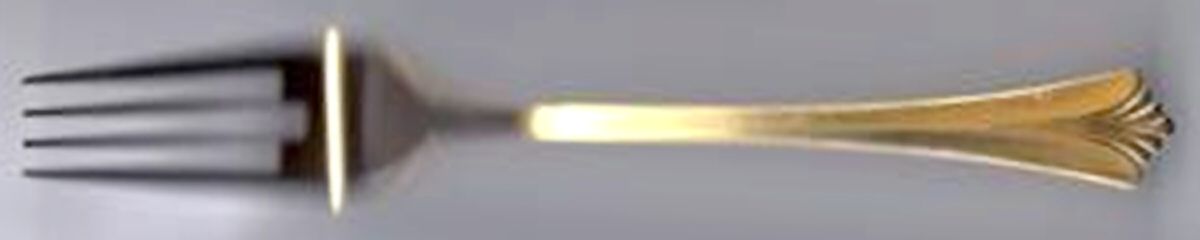 SRB273 (Gold Electroplate) Fork by Stanley Roberts-1