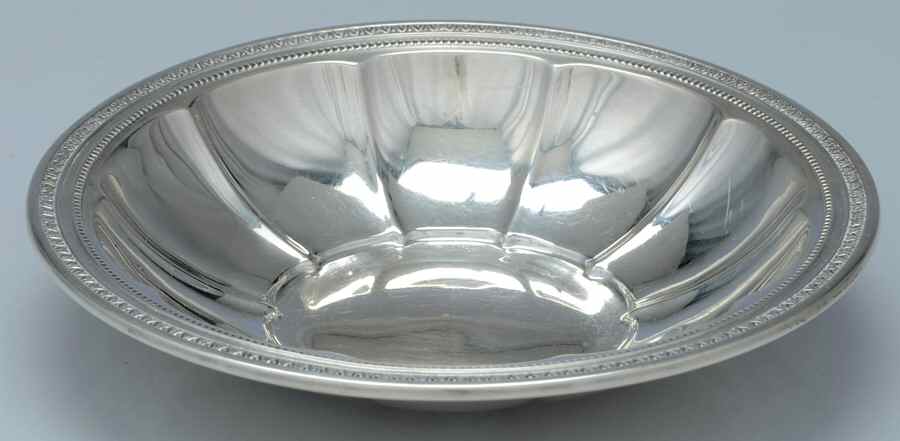 504-80 (Sterling, Hollowware) 6" Bon Bon Bowl by Dominick & Haff-1