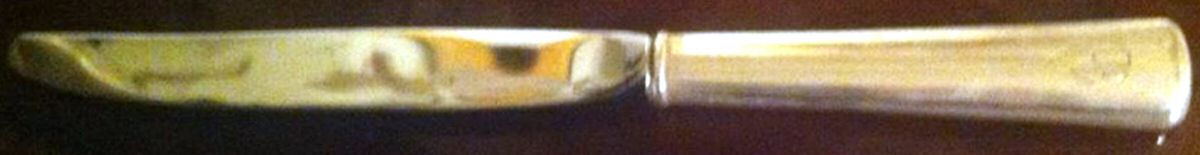 SVU10 (Sterling) Modern Hollow Knife by Shreve Crump & Low-1