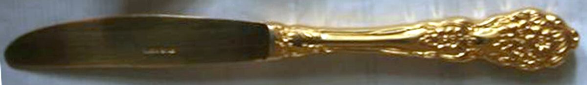 Gold Dulcinea (Gold Electroplate) Modern Hollow Knife by Stanley Roberts-1