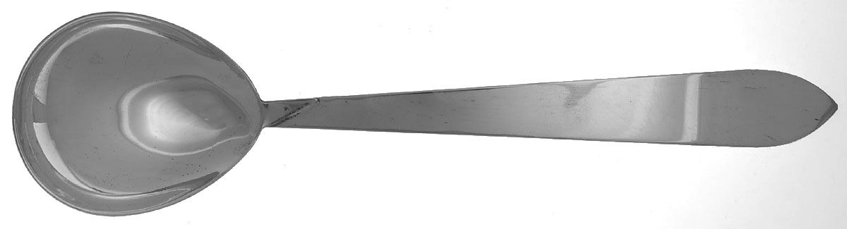 S4i1 (Silverplate) Oversize Solid Salad Serving Spoon by Saben Silversmith-1