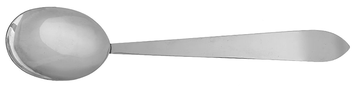 S4i1 (Silverplate) Solid Serving Spoon by Saben Silversmith-1