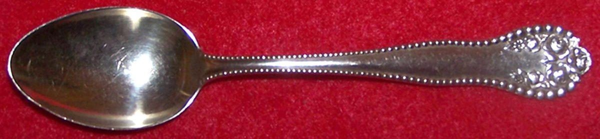 SWJ9 (Sterling) Demitasse Spoon by Stowell & Co-1