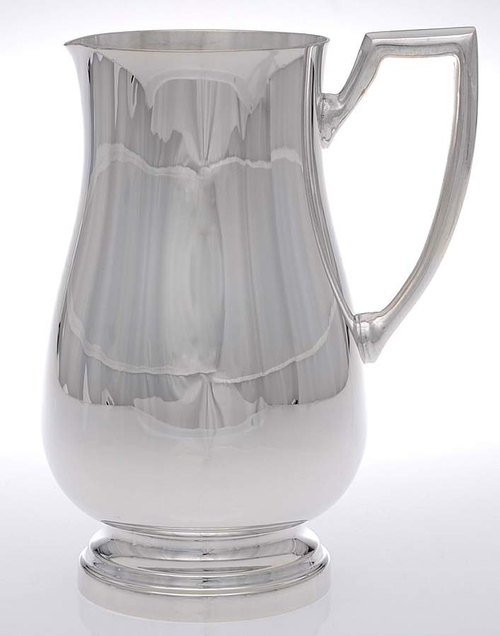 Silverplate Hollowware Silverplate Water Pitcher by St. James-1