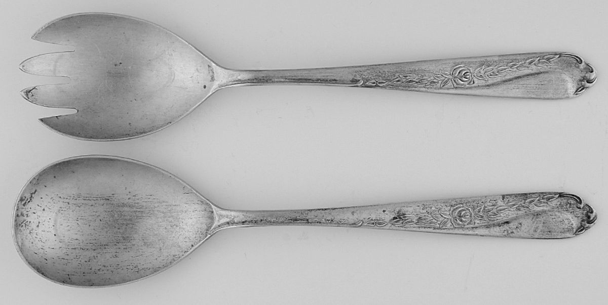 SBL3 (Sterling) (2 Pc) Solid Salad Set by Seibu-1