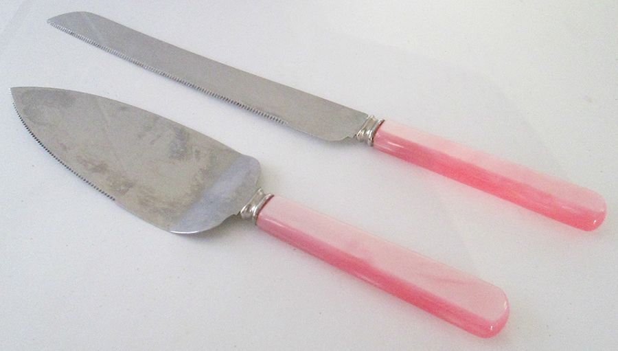 SSD14 (Stainless) Pastry Server with Stainless Blade by Sheffield Silver Co (England)-1