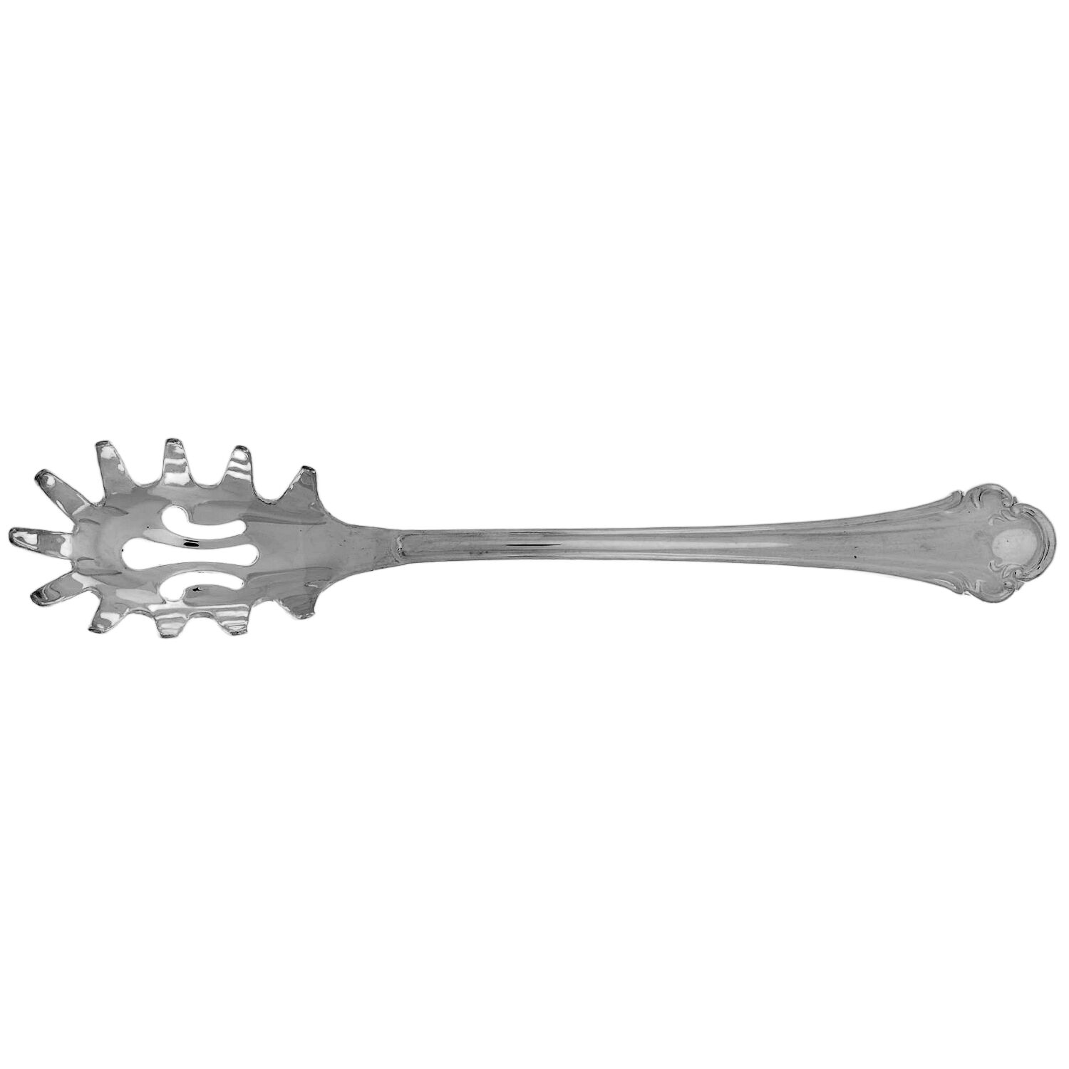 Chippendale (Silverplate) Solid Pasta Server by Sheffield-Italy-1