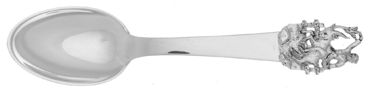 Hans Christian Anderson (Sterling) Youth Spoon by Broderne W & S Sorensen-1