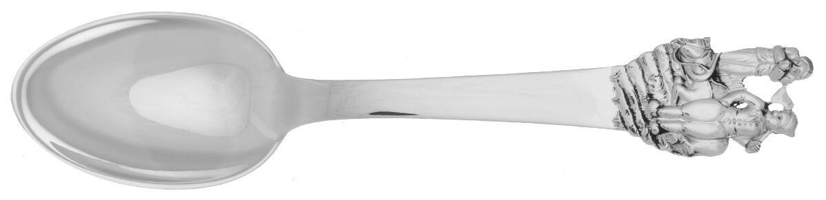Hans Christian Anderson (Sterling) Youth Spoon by Broderne W & S Sorensen-1