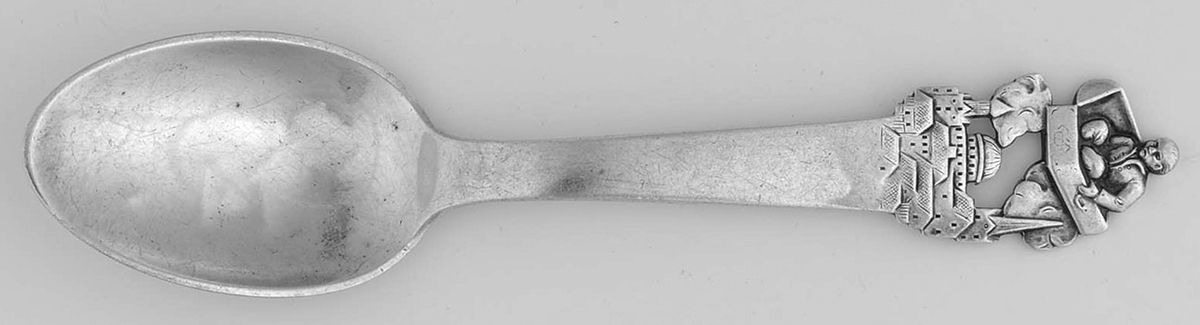 Hans Christian Anderson (Sterling) Youth Spoon by Broderne W & S Sorensen-1