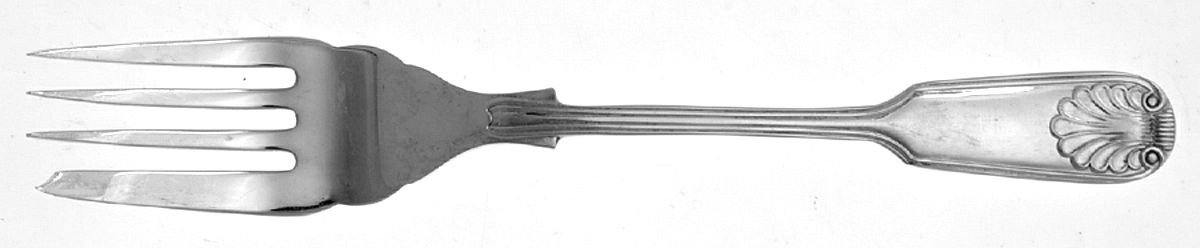 SSD15 (Silverplate) Individual Salad Fork by Sheffield Silver Co (England)-1