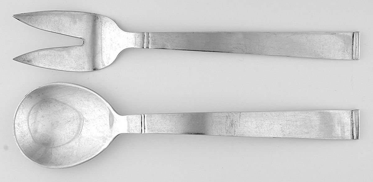 SBN10 (Sterling) Solid Serving Set by Sanborns (Mexico)-1