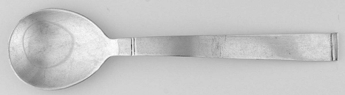 SBN10 (Sterling) Solid Serving Spoon by Sanborns (Mexico)-1