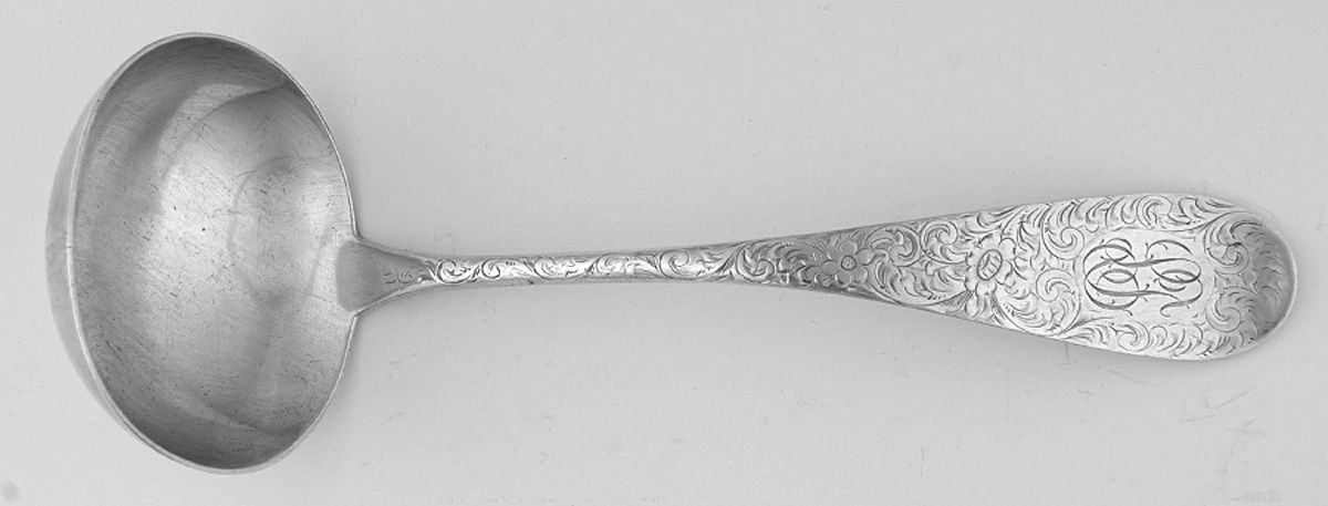 SVU11 (Sterling) Solid Gravy Ladle by Shreve Crump & Low-1
