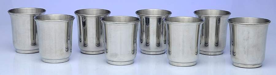 Alabama (Pewter, Hollowware) 9 Oz Tumbler - Set of 8 by Salisbury Inc-1