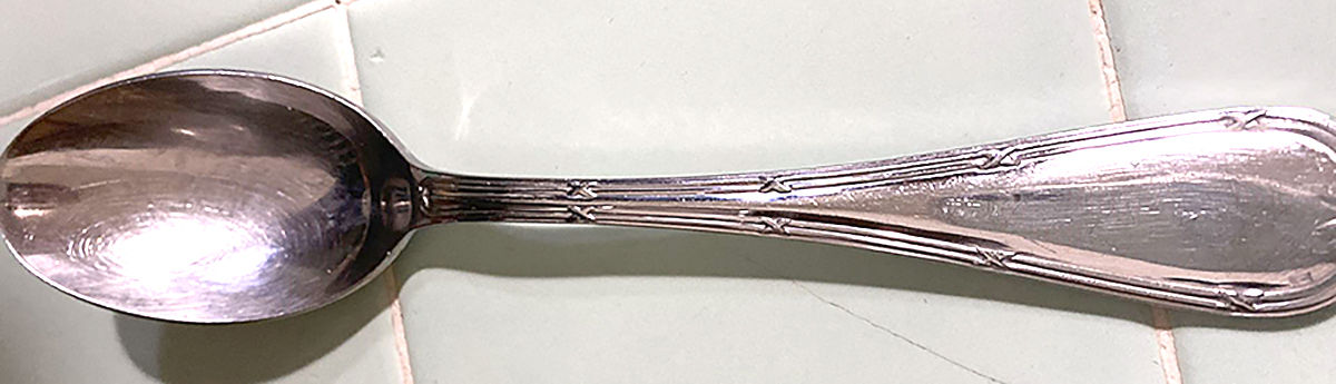SSD17 (Stainless) Teaspoon by Sheffield Silver Co (England)-1
