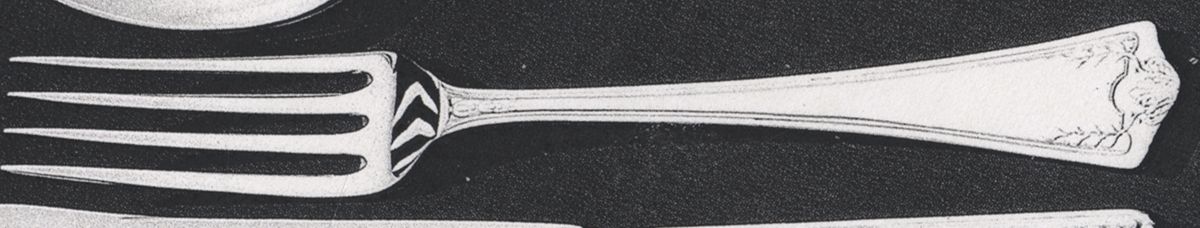 Madelaine (Silverplate) Fork by Samuel Peace-1