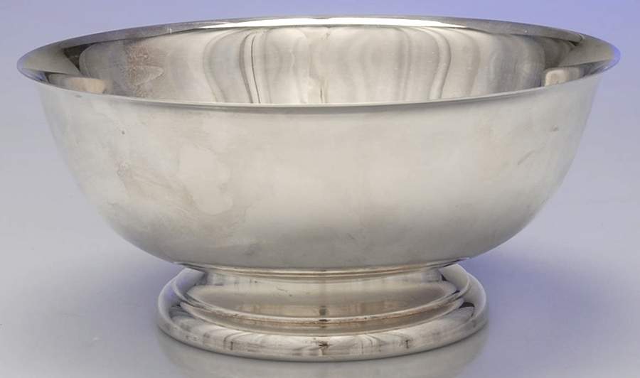 Paul Revere Bowls (Silverplate, Hollowware) 8" Paul Revere Bowl by Sheridan Silver Co-1