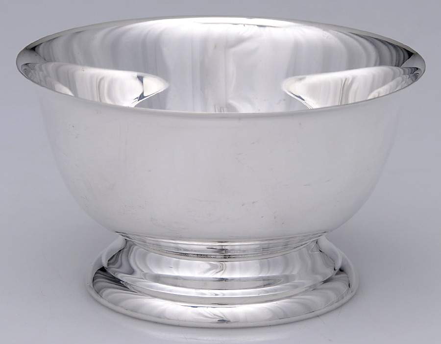 Paul Revere Bowls (Silverplate, Hollowware) 4" Paul Revere Bowl by Sheridan Silver Co-1