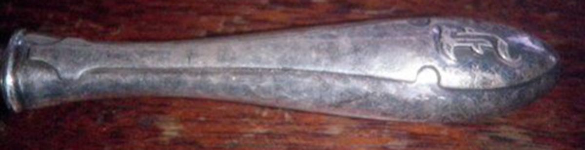 SHR27 (Sterling) Modern Hollow Knife by Shreve Silver-1