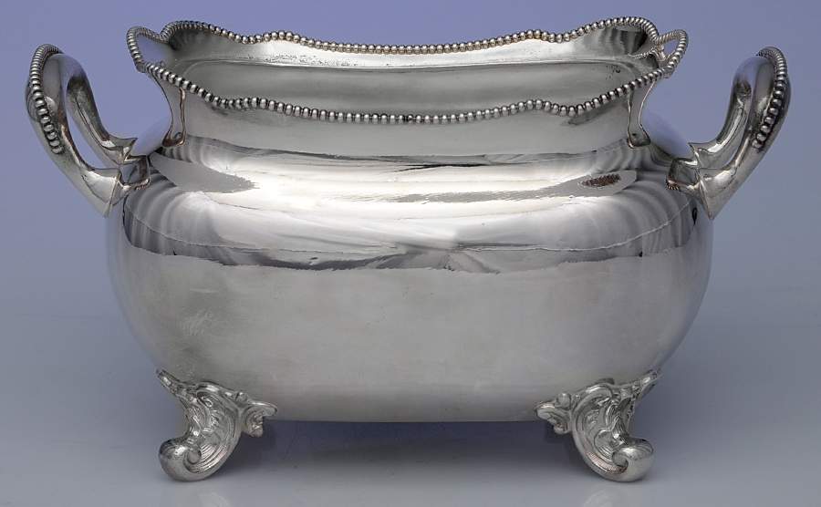 1810 (Silverplate, Hollowware) Soup Tureen No Lid by Simpson Hall & Miller-1