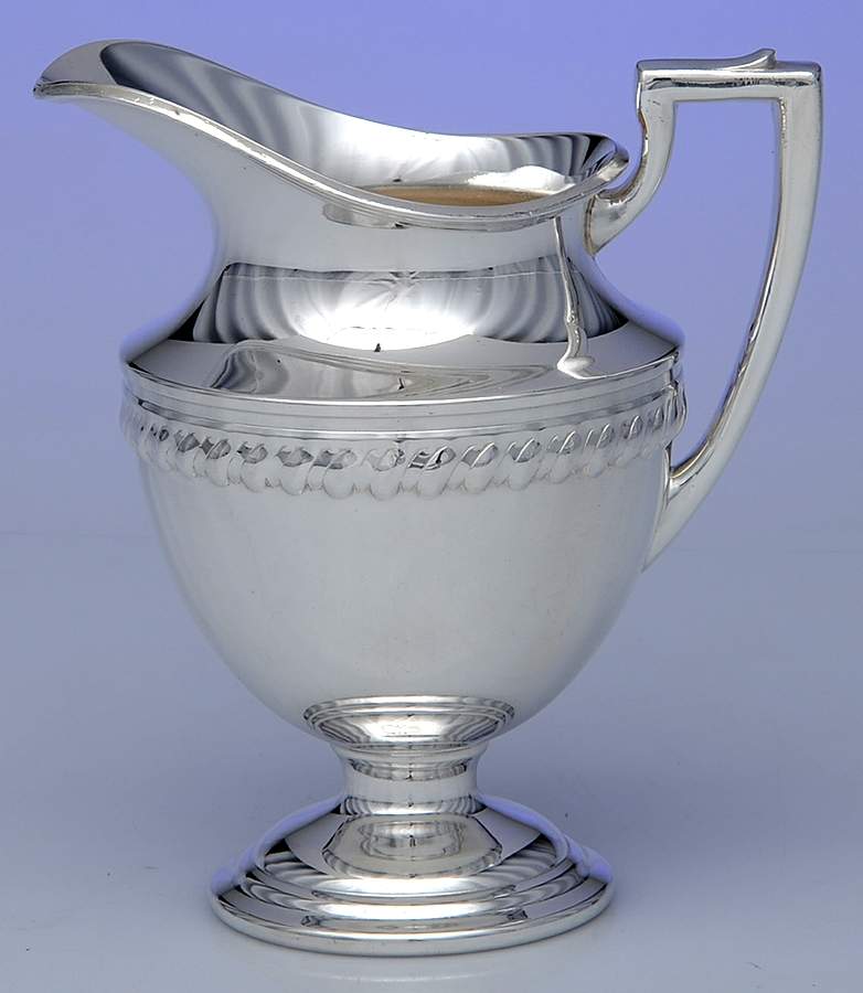 X93A (Silverplate, Hollowware) Creamer by Sheffield Silver Co (USA)-1