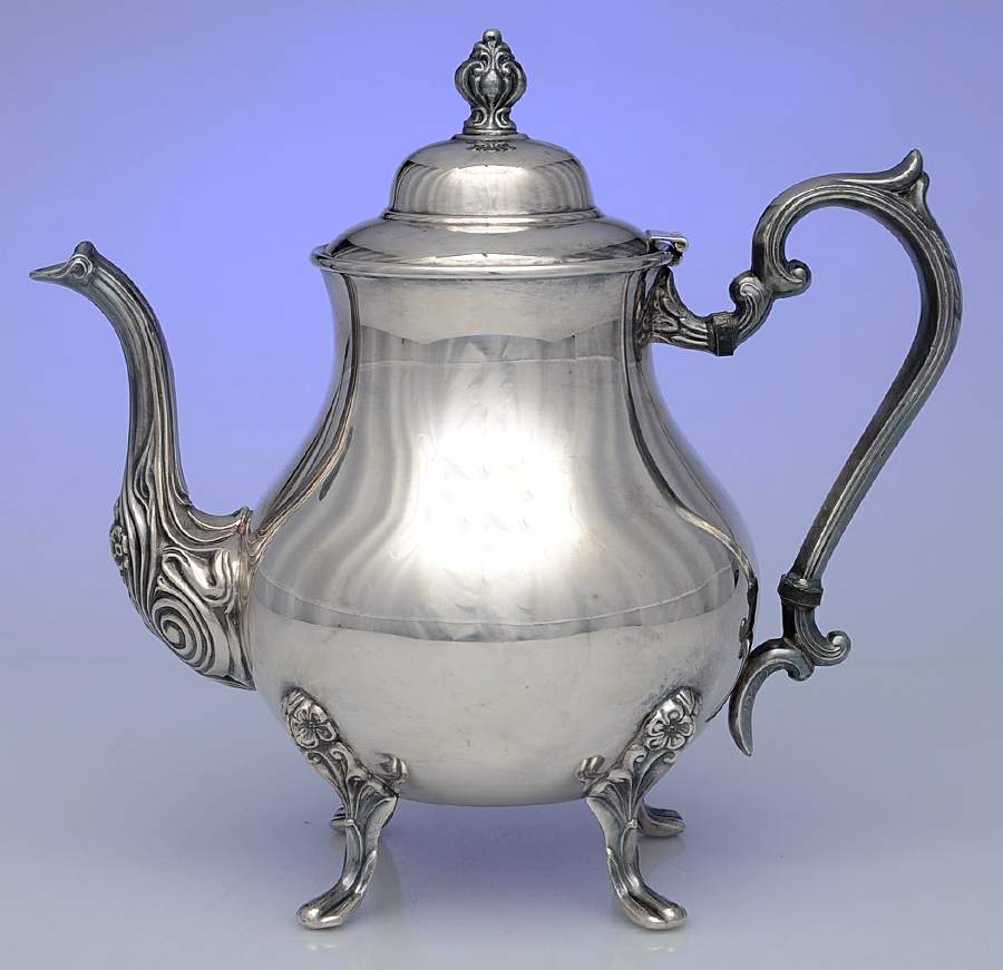 SDN24 (Silverplate, Hollowware) Teapot by Sheridan Silver Co-1