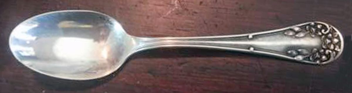 SBS42 (Sterling) Five O'Clock Teaspoon by Saart Brothers-1