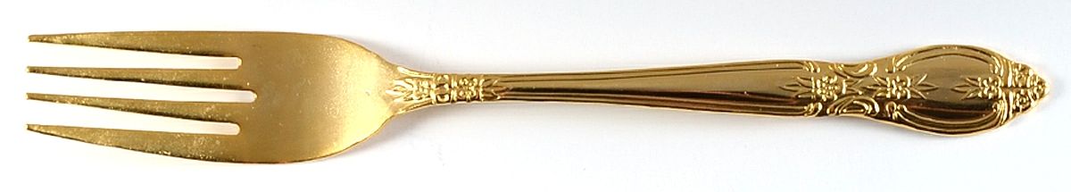 Verona Gold (Gold Electroplate) Fork by Stanley Roberts-1
