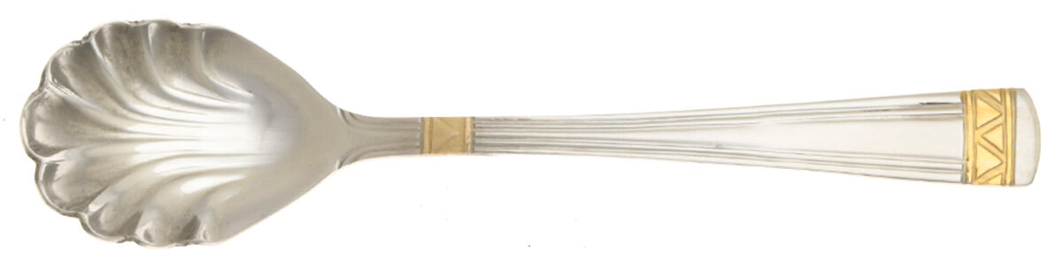 S231 (Stainless) Sugar Shell Spoon by Strashoff-1