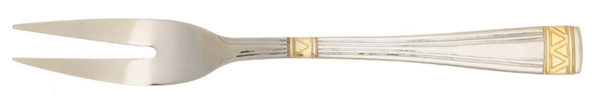 S231 (Stainless) Small Solid Cold Meat Serving Fork by Strashoff-1