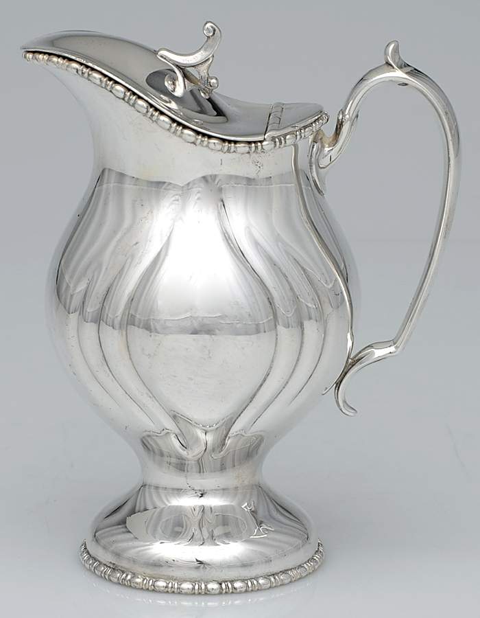 700 (Silverplate, Hollowware) Creamer & Hinged Lid by Simpson Hall & Miller-1