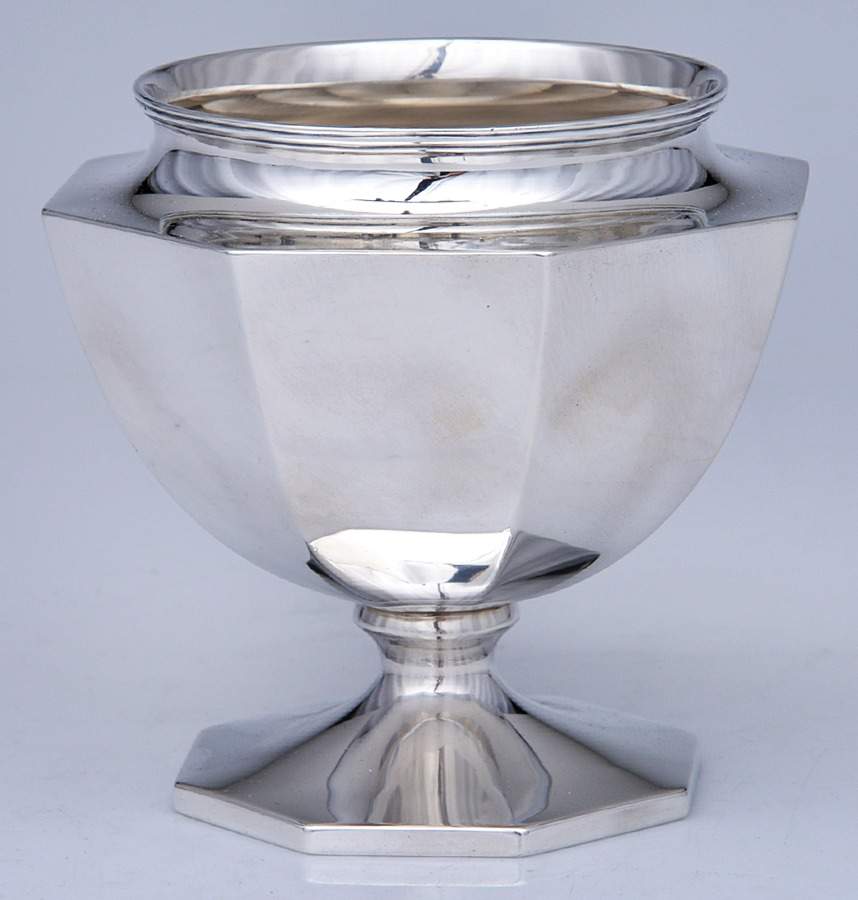 SHR26 (Sterling, Hollowware) Waste Bowl by Shreve Silver-1