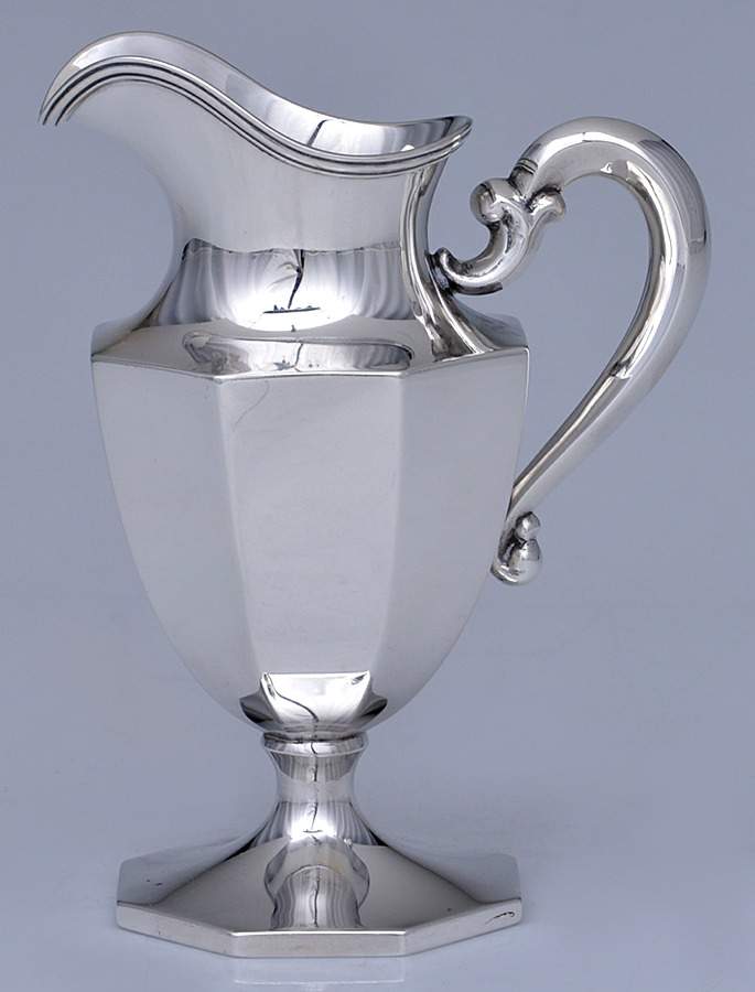 SHR26 (Sterling, Hollowware) Creamer by Shreve Silver-1