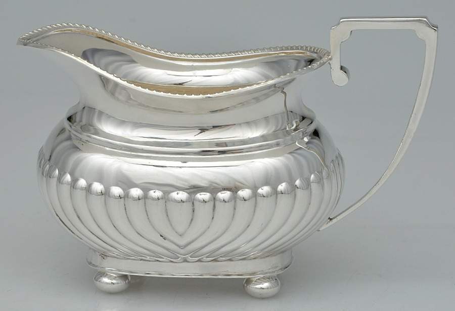 Dearden (Silverplate, Hollowware) Creamer by Sheffield Silver Co (England)-1