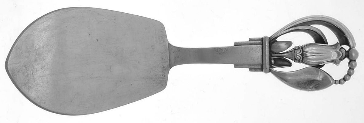SOS2 (Sterling) Solid Pastry Server by Broderne W & S Sorensen-1