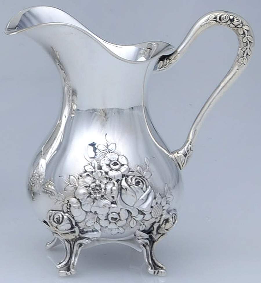 S0FS0F1 (Sterling, Hollowware) Creamer by Spritzer Fuhrmann (Denmark)-1