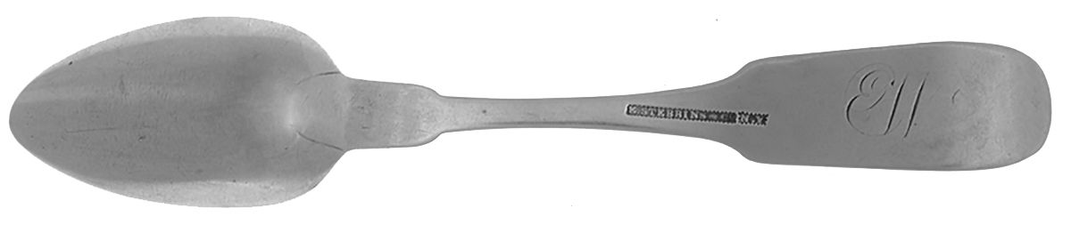 Coin Silver Flatware Teaspoon by Stebbins & Co.-2