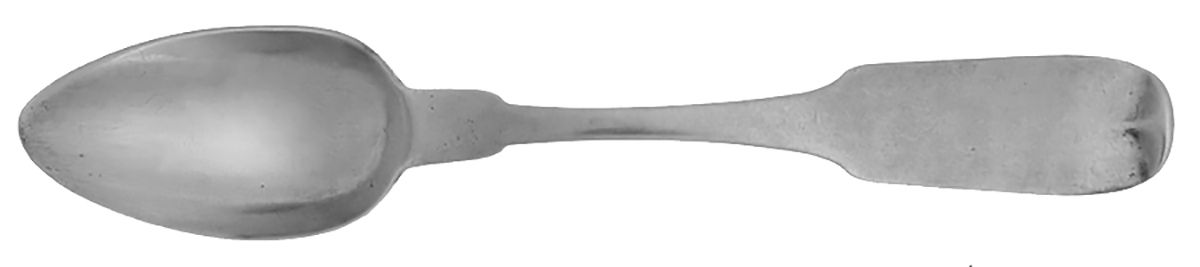 Coin Silver Flatware Teaspoon by Stebbins & Co.-1