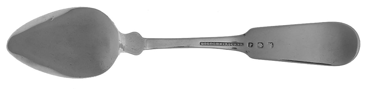 Coin Silver Flatware Teaspoon by Steele and Crocker-2