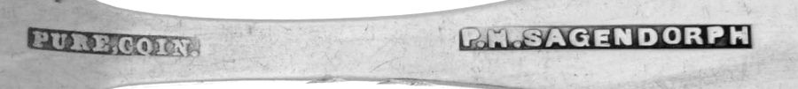 Coin Silver Flatware Teaspoon by P.H. Sagendorph-3
