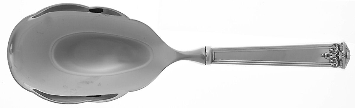 Trianon (Sterling) Utility Serving Spoon with Stainless Bowl by Tuttle-1