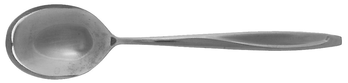 Slim (Stainless) Round Bowl Soup Spoon (Gumbo) by Treasure Chest-1