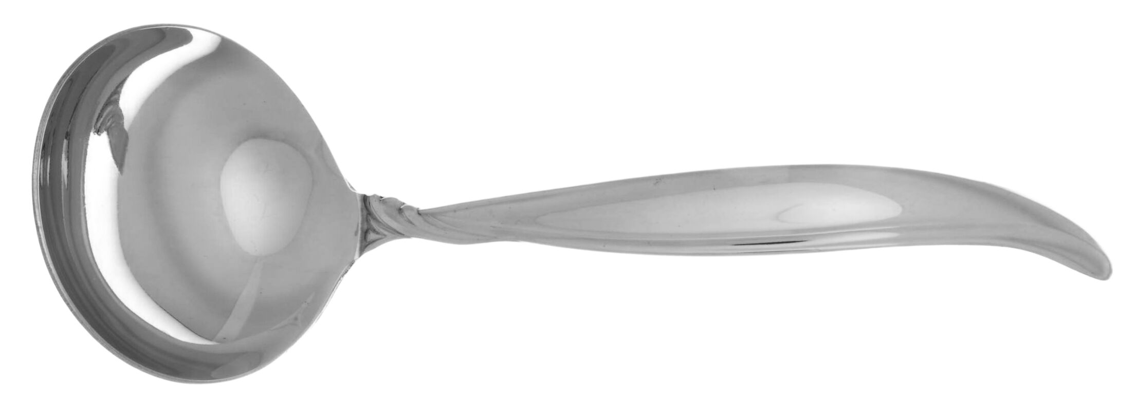 Swirl (Stainless) Solid Gravy Ladle by Treasure Chest-1